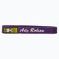 Custom Designed Embroiderered Team/Solo Competitor BJJ Belt- Valor Fightwear