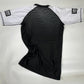 IBJJF White Belt Ranked No Gi BJJ/MMA Rash Guard - White/Black - Valor Fightwear
