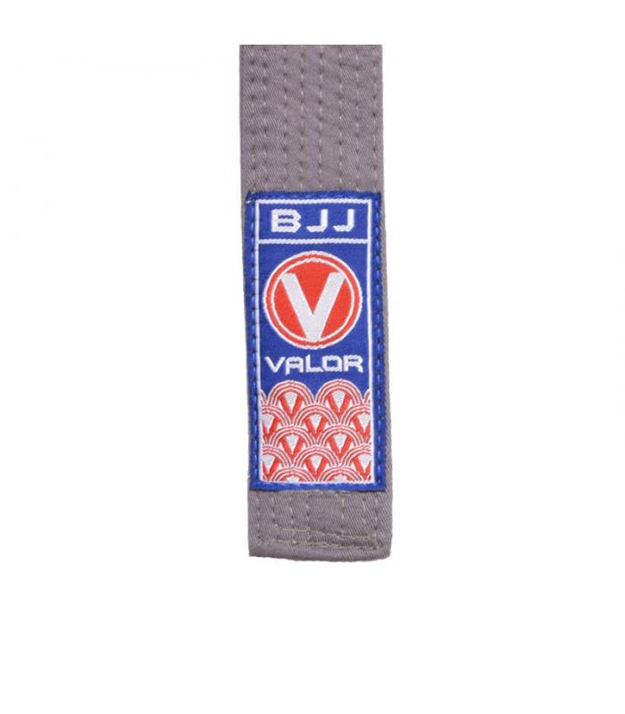 Kids IBJJF Rank Belt - Grey - BJJ Belt - Valor Fightwear