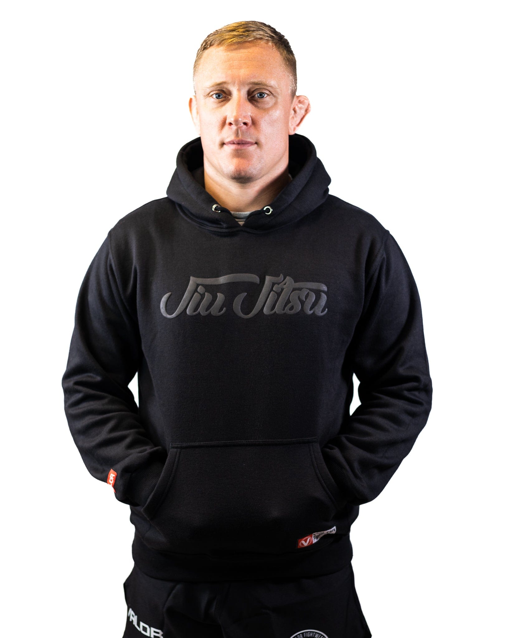 VALOR BLACK HOODIE – JIU JITSU