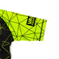 Geometric Design No Gi BJJ/MMA Rash Guard - Green/Black - Valor Fightwear