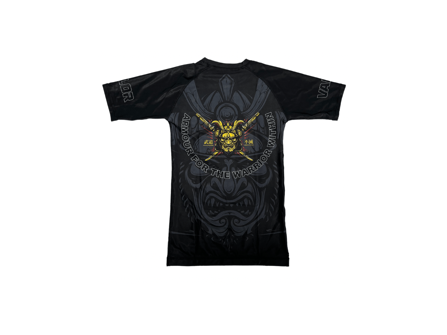 Samurai Design Warrior Within - No Gi BJJ/MMA Rash Guard - Valor Fightwear Adult Rashguard Valor Fightwear