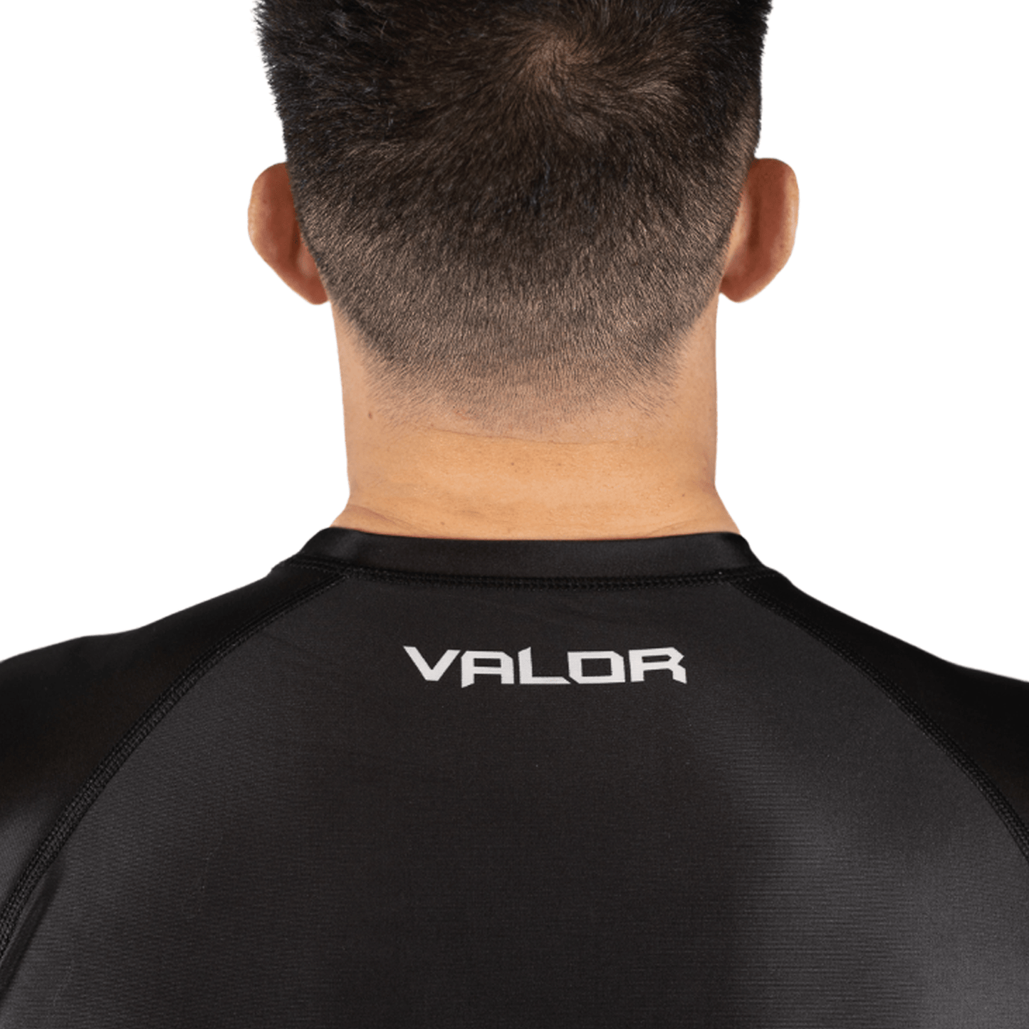 VALOR CLASSIC LONG SLEEVE RASH GUARD BLACK  Valor Fightwear   