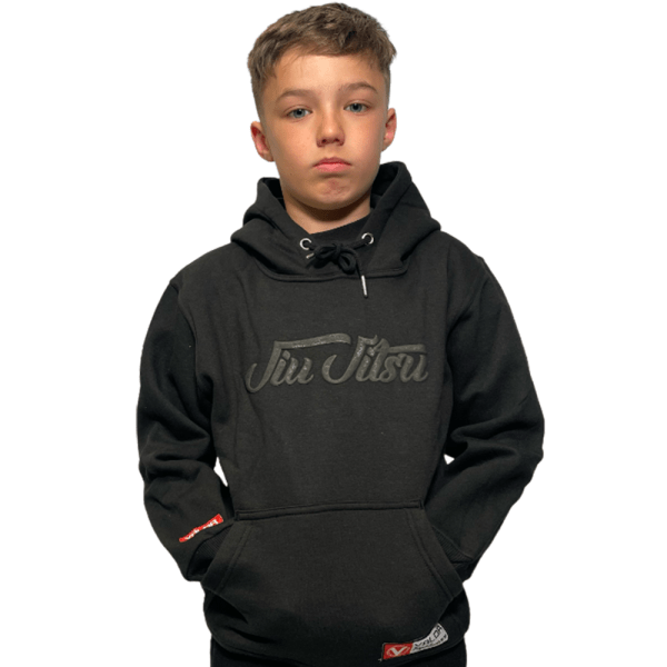 KIDS VALOR BLACK HOODIE – JIU JITSU Valor Fightwear