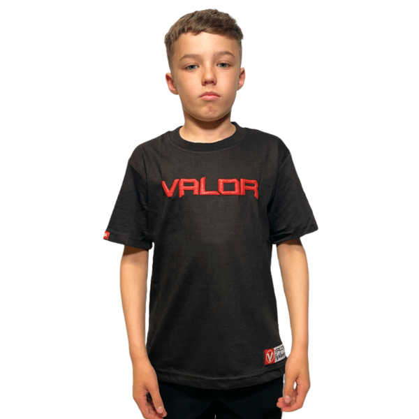KIDS VALOR CLASSIC T-SHIRT – RED