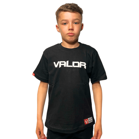 KIDS VALOR CLASSIC T-SHIRT – WHITE