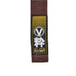 Elite BJJ Belt - Brown Belt - MMA / Jiu Jitsu Belt - Valor Fightwear