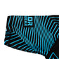 Geometric Design No Gi BJJ/MMA Rash Guard - Blue/Black - Valor Fightwear