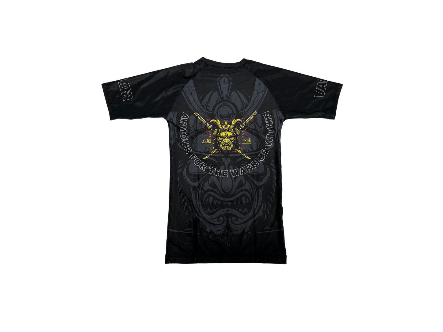 Kids No Gi BJJ/MMA Rash Guard - Warrior Within Samurai - Valor Fightwear