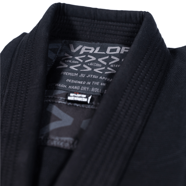 Ladies Premium Stealth BJJ Martial Arts Gi - Black - Valor Fightwear