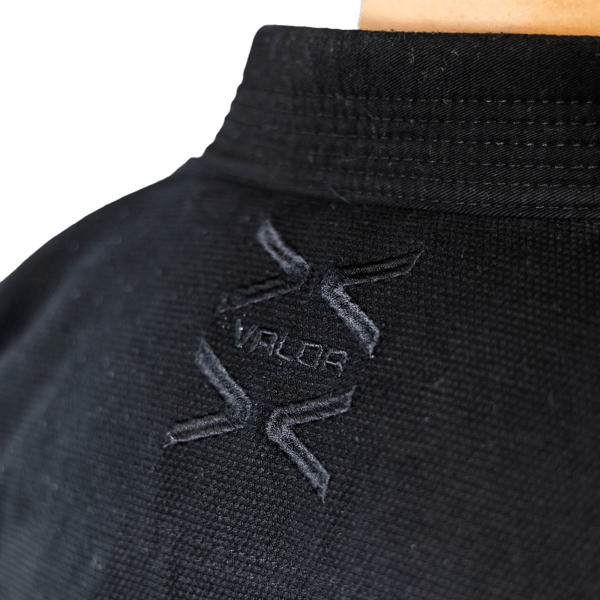 Ladies Premium Stealth BJJ Martial Arts Gi - Black - Valor Fightwear