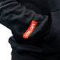 VALOR BLACK HOODIE – White